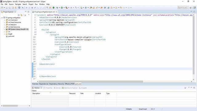 01 Spring Framework Configration смотреть онлайн