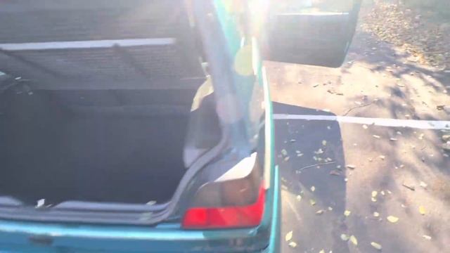 1990 VW Rallye Golf Interior 2 смотреть онлайн