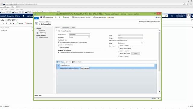 Aspose .NET AutoMerge For Dynamics CRM смотреть онлайн