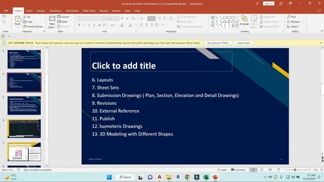 AutoCAD Advance LIVE Course DEMO | Day - 1 смотреть онлайн