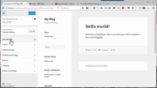 WordPress 4.3 - Site Icons смотреть онлайн