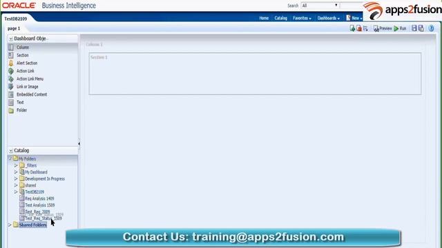 How to Create and Manage Dashboards for Taleo report in OBIEE смотреть онлайн