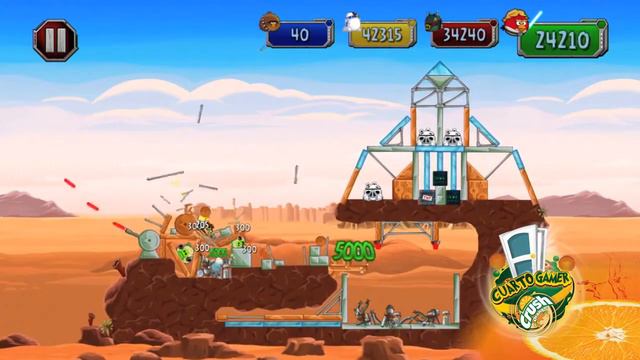 Angry Birds Star Wars Cuarto Gamer Orange Crush смотреть онлайн