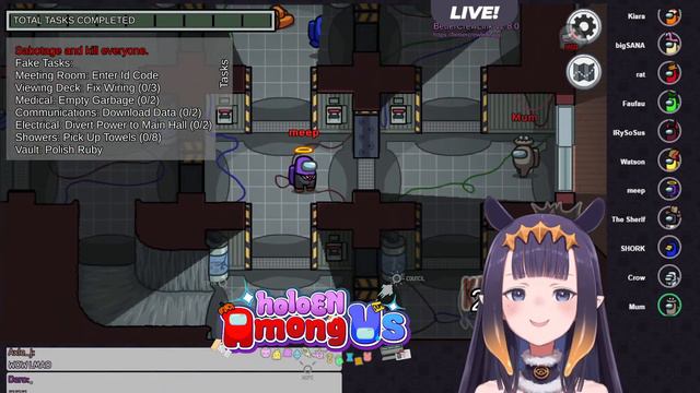 【Among Us】 Mirror Mirror on the WAH Who Is the Most INAcent of Them All #HoloENAmongUs смотреть онлайн