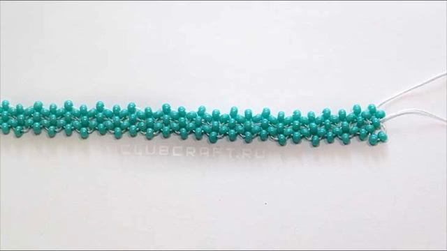 Как сделать браслет из бисера - МК для начинающих смотреть онлайн