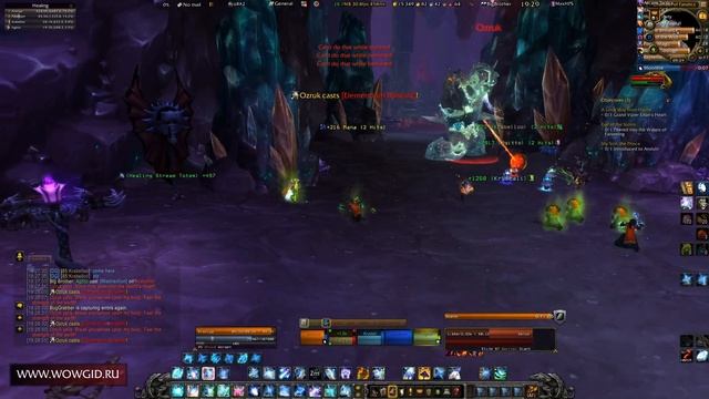 Каменные Недра (The Stonecore) [Heroic] - Озрук (Ozruk) | WoW Cataclysm смотреть онлайн