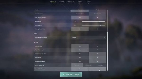 How To Show/Hide Bullet Tracers Valorant