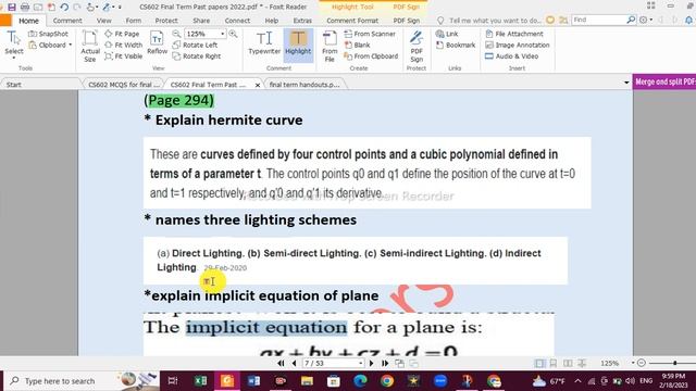 CS602 Final Term Preparation 2023 |CS602 Final Term Current Papers 2022 | Computer Graphics #vu смотреть онлайн