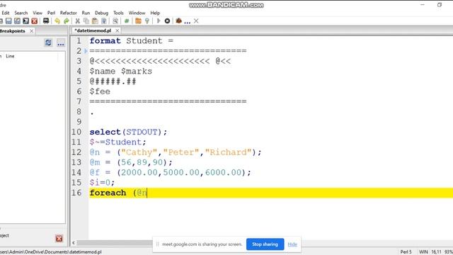 Format Module In Perl Padre смотреть онлайн
