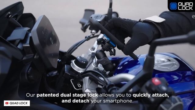 Quad Lock Motorcycle Phone Mount: A Complete Guide! смотреть онлайн