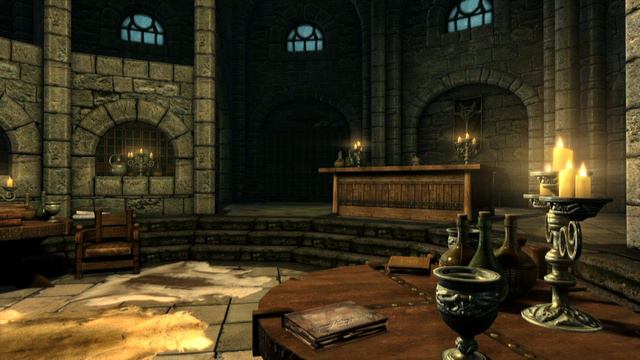 Skyrim - Winterhold College Library Ambiance (footsteps, pages turning, paper, white noise) смотреть онлайн