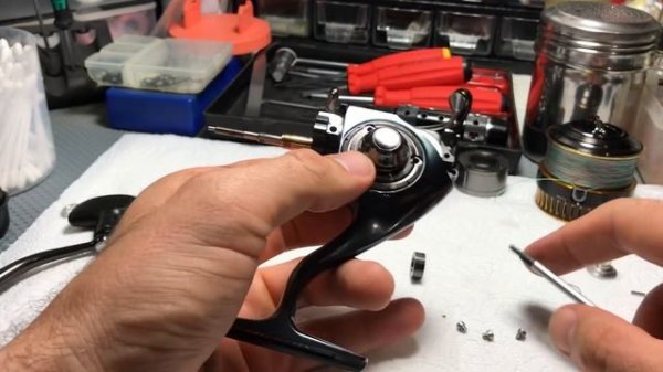 Daiwa Certate 16. 3000 ( как происходит сервис и ТО ) часть 2.