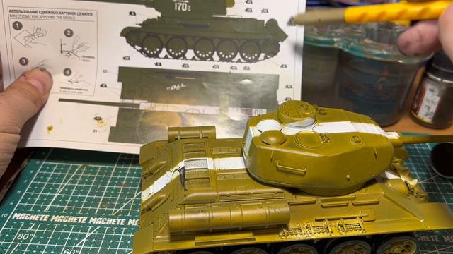 Т-34-85 (Звезда 1:35) Часть 2 Клевый дед смотреть онлайн