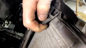 Замена монтажной платы радиатора BMW X5 e53