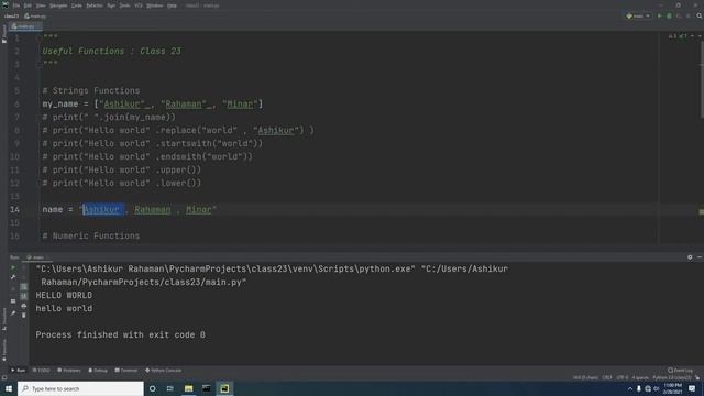 Python Bangla Tutorial 23 | Useful Functions смотреть онлайн