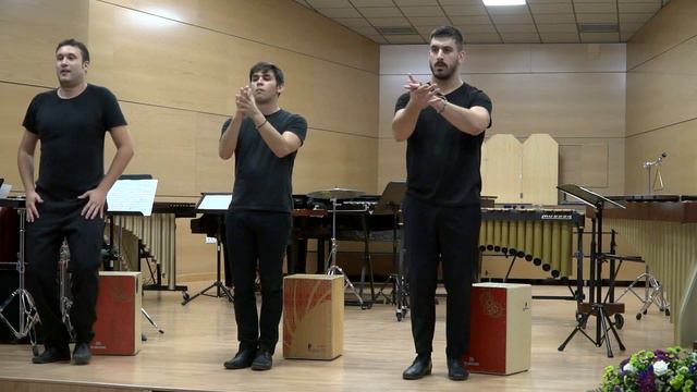 ANTÓN GARCÍA ABRIL COMPETITION 2018. VAN3uard Trio. Granada. España. 2º PRIZE. Final Stage.