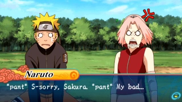 Naruto Ultimate Ninja Heroes 3 (показываю работу перевода в самой игре, сделанного мной.) смотреть онлайн