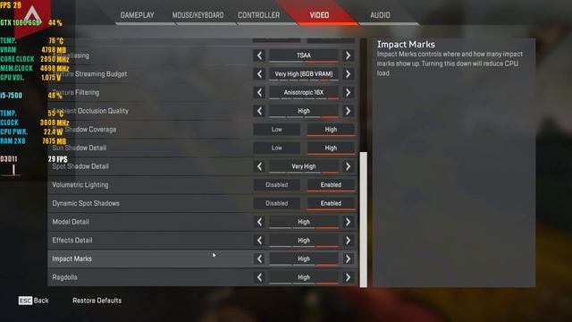 Apex Legends | i5-7500 | GTX 1060 6GB | 1080p MAXED Settings смотреть онлайн