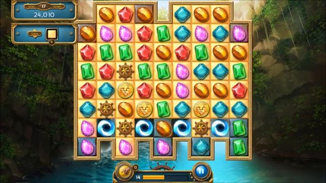 Jewel Quest - Seven Seas - Level 17 смотреть онлайн