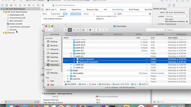 IOS 11, Swift 4, Tutorial - Part 1 - Make Realm DataBase Project (Add Realm and make UI) смотреть онлайн