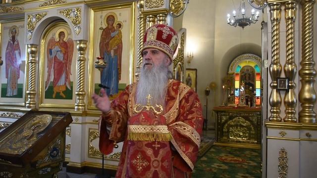 Проповедь Преосвященного Мефодия «Чтобы Бог услышал…» смотреть онлайн