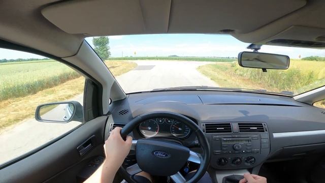 Ford C-MAX 1.6TDCi 109KM POV DRIVE (2004) Test & Acceleration | 4K #46 смотреть онлайн