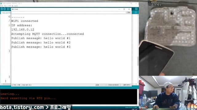 사물인터넷보드(wemos d1r1)에 MQTT사용하는 방법! смотреть онлайн