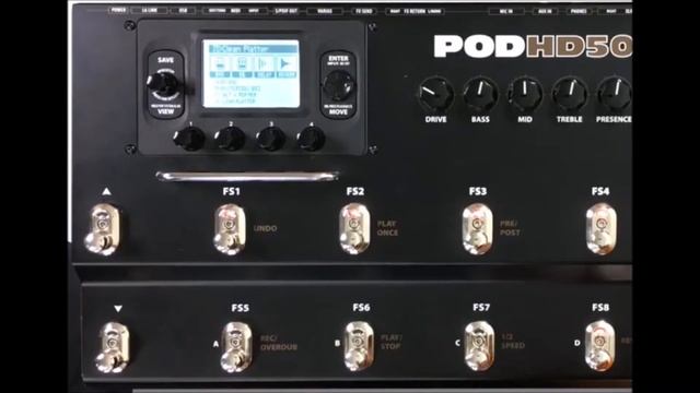 LINE 6 POD HD500 Sound Test 1