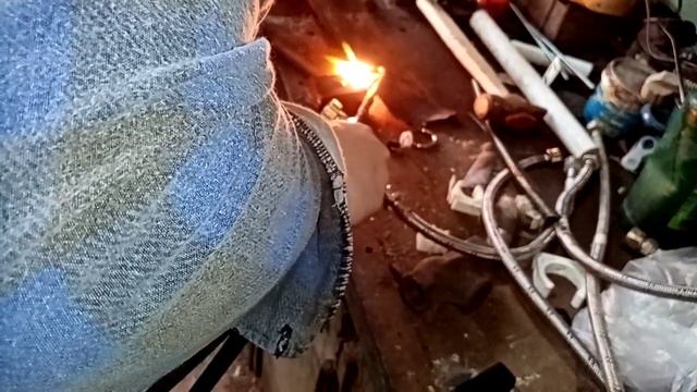 Сварка пропановой горелкой @, Видео к Учебнику частного сварщика смотреть онлайн