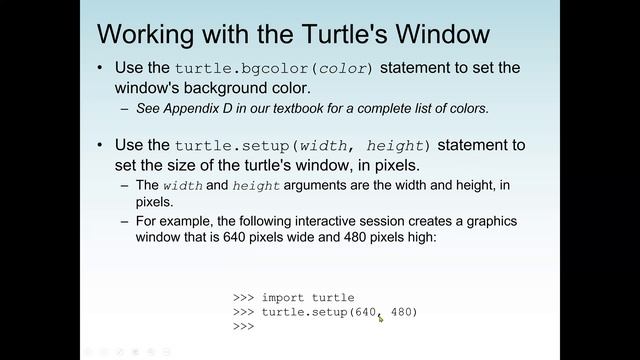 Introduction to Turtle Graphics (Python GUI). To draw shapes, create colorful animations and games смотреть онлайн