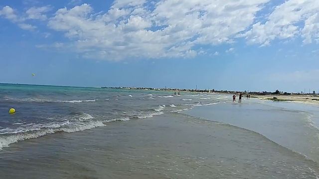 Обзор моря в Тунисе отель Djerba Plaza Thalasso & Spa 4 смотреть онлайн