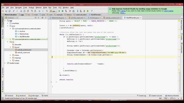 Android Studio - Listview ile SQLite kullanımı смотреть онлайн