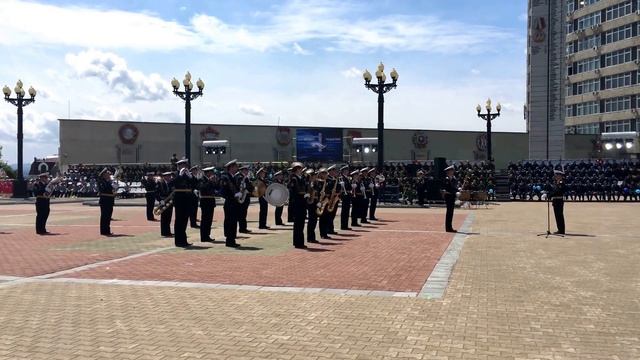 Амурские волны 2016. Военный оркестр штаба Тихоокеанского флота смотреть онлайн