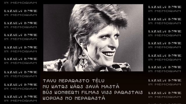 LAZARUS BOWIE - In Memoriam смотреть онлайн