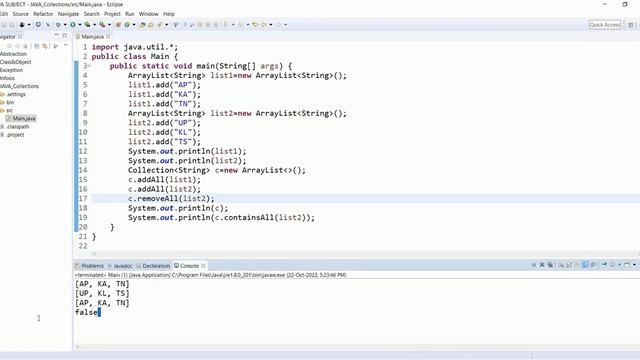 ArrayList in Collections Framework ¦Day-2 ¦ Telugu #bsktrending #fullstack #collection #java #telug смотреть онлайн