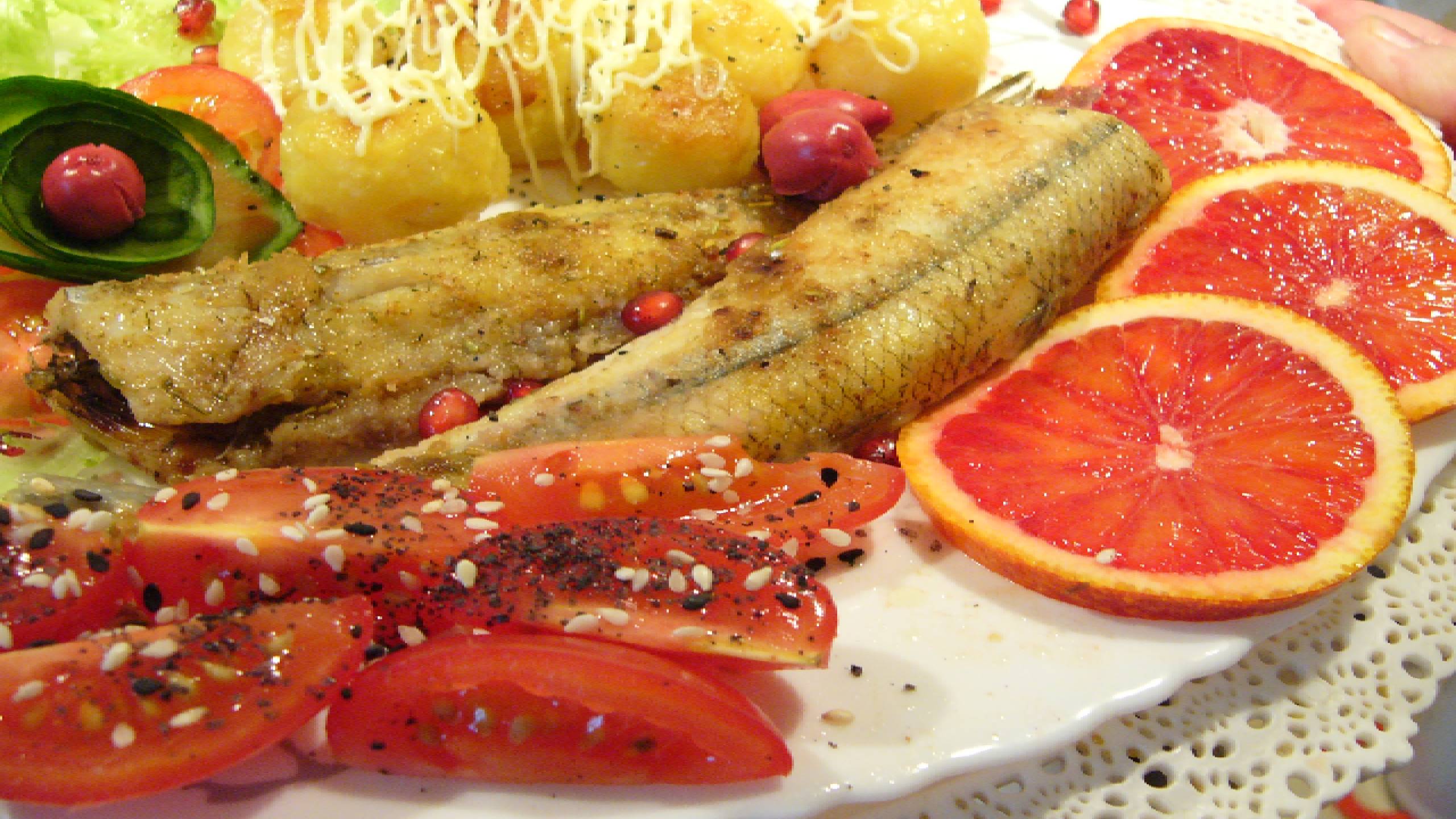 Вкусная рыбка Корюшка и картошечка бэби. смотреть онлайн