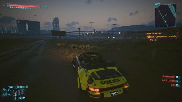 Cyberpunk 2077 Phantom Liberty *New Porsche 911 Turbo Cabriolet(930) Location ?️?? смотреть онлайн