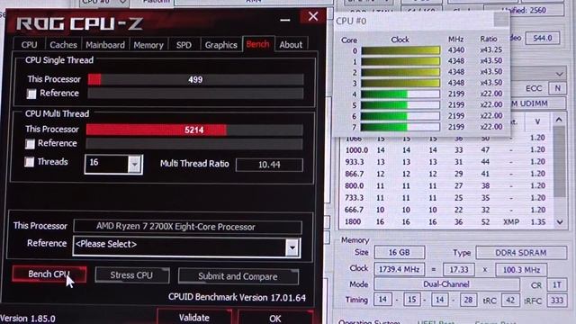 Ryzen 2700X AMD Ryzen Balanced TEST смотреть онлайн