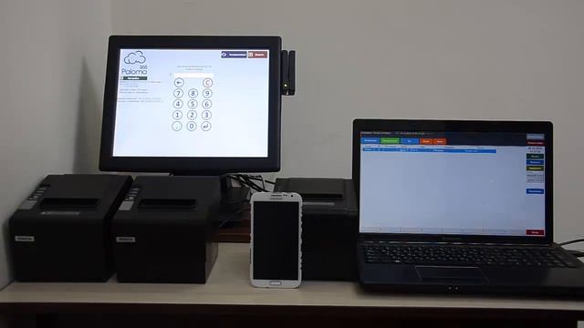 Paloma365 Схема работы программы "Paloma365 фронт - офис" в заведении типа ресторан или кафе смотреть онлайн