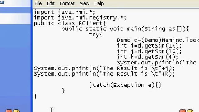 RMIC java programming, remote server programming смотреть онлайн