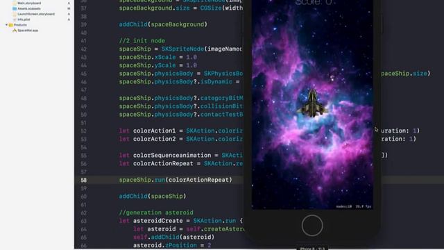 Sprite kit с нуля: урок 17 - Pause logic смотреть онлайн