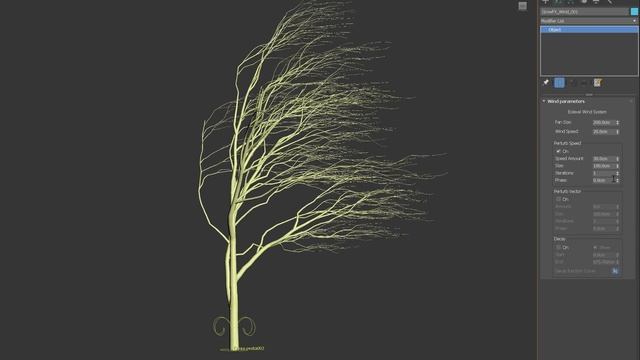 Add Wind Animation to Trees with GrowFX Plugin for 3ds Max смотреть онлайн