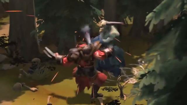 DOTA 2 АНИМАЦИЯ  ИЛЛЮСТРАЦИИ