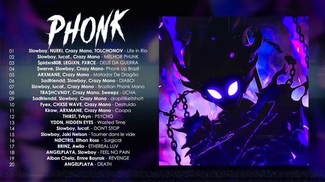 Brazilian Mix Phonk ※ Hard Brazilian Phonk ※ Aggressive Drift Phonk