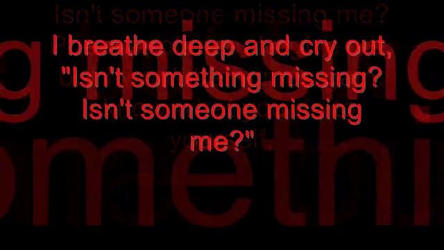 Evanescence - Missing