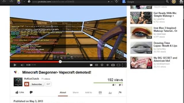 Minecraft Daegonner- Vapecraft demoted! Video Response смотреть онлайн