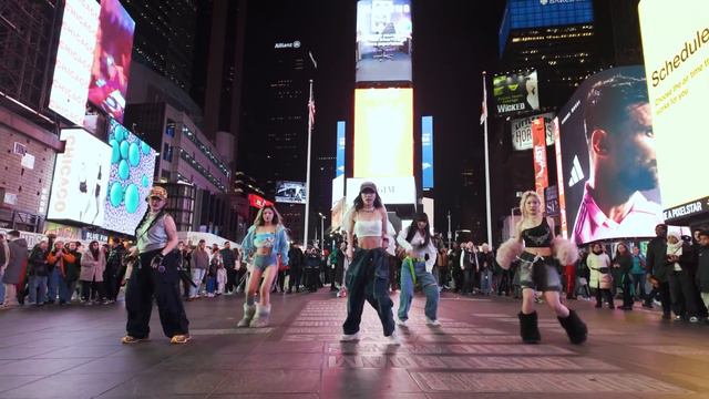 🧨[KPOP IN PUBLIC | TIMES SQUARE] LE SSERAFIM (르세라핌) - 'EASY' Dance Cover by 404 DANCE CREW смотреть онлайн