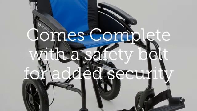 Excel G logic Transit Wheelchair Blue and Black Edition смотреть онлайн