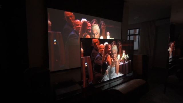 TV LG OLED C1 65" x Video Projector OPTOMA UHD-60 HDR 4K HLG смотреть онлайн