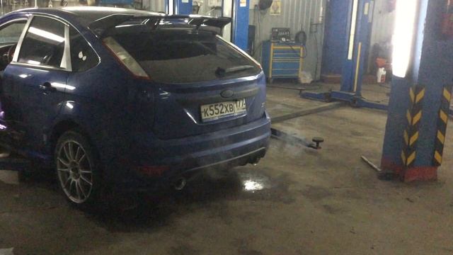 first start after instal dreamscience exhaust system ford focus st mk 2 смотреть онлайн